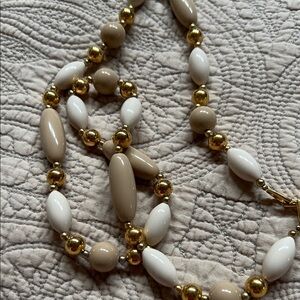 Vintage Napier bead necklace